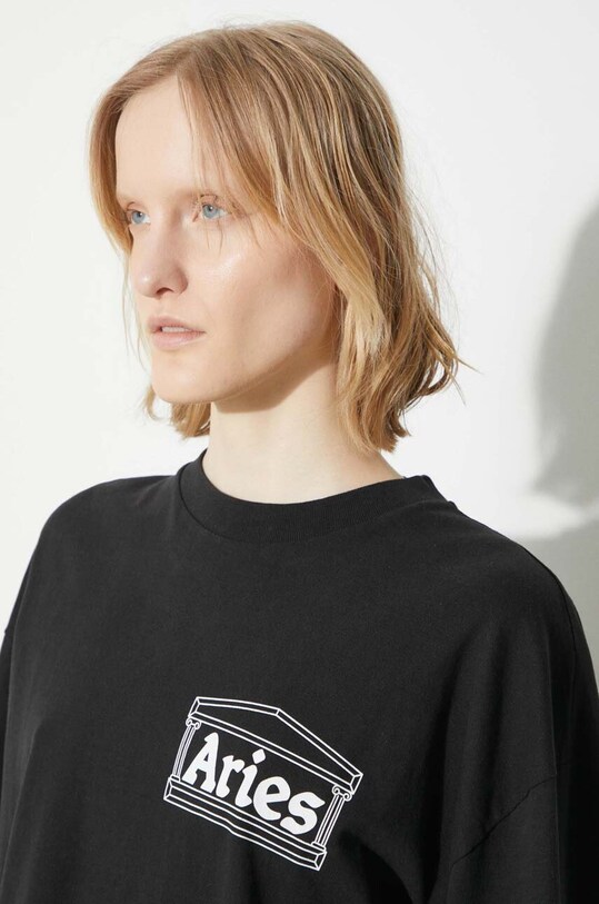 Хлопковый лонгслив Aries Temple LS Tee AR66600