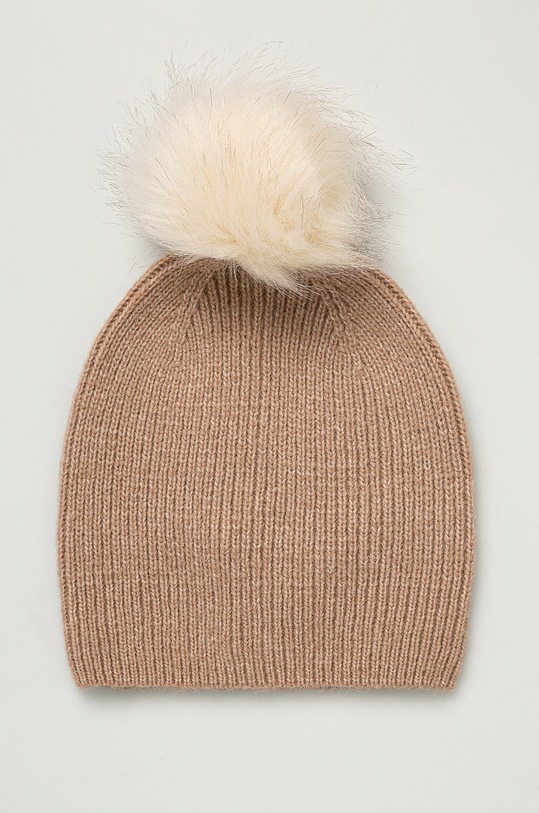 Pieces - Caciula uni bej 17106010