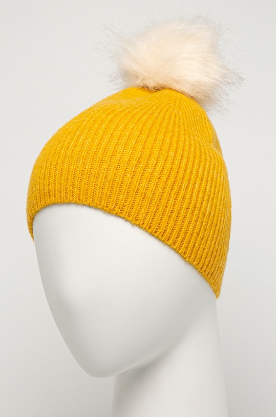 Pieces - Čiapka 17106010 žltá AA00