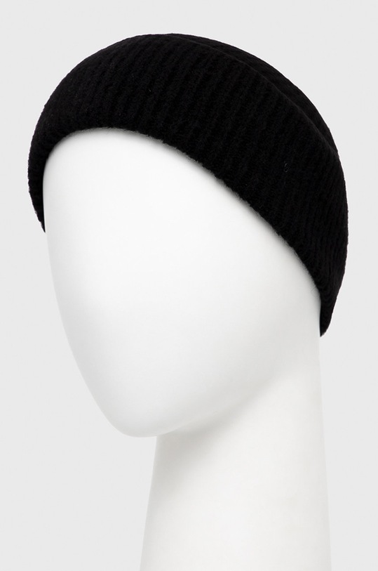 Vila Czapka wełniana 14067385 czarny AA00