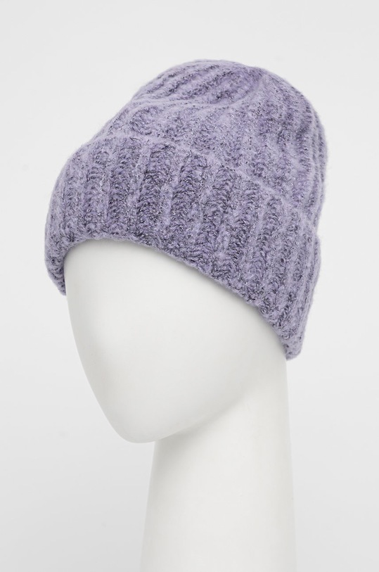 Pieces Czapka 17105991 fioletowy AA00