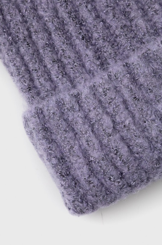 Akcesoria Pieces Czapka 17105991 fioletowy