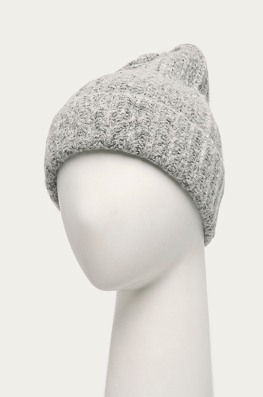 Pieces Czapka 17105991 szary AA00