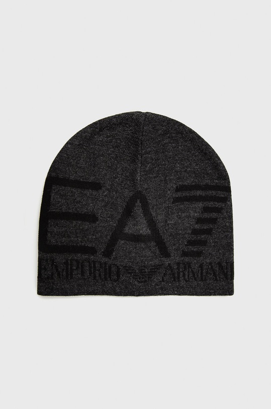 EA7 Emporio Armani Czapka 285382.0A120 nadruk czarny 285382.0A120