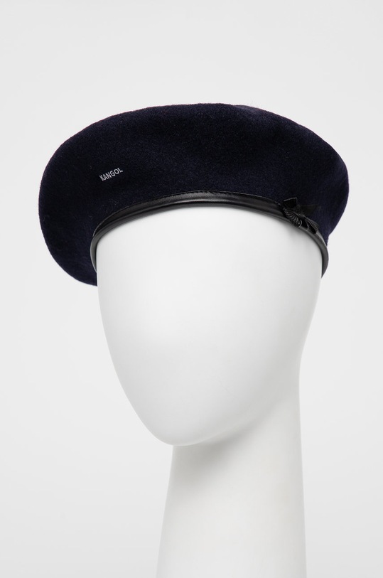 Vlněný baret Kangol vlna námořnická modř 0248HT.DB404