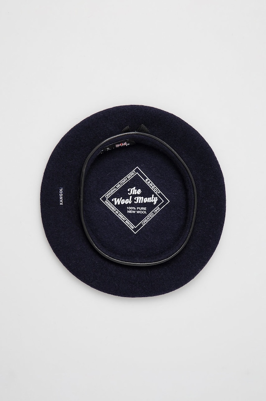 Doplňky Vlněný baret Kangol 0248HT.DB404 námořnická modř
