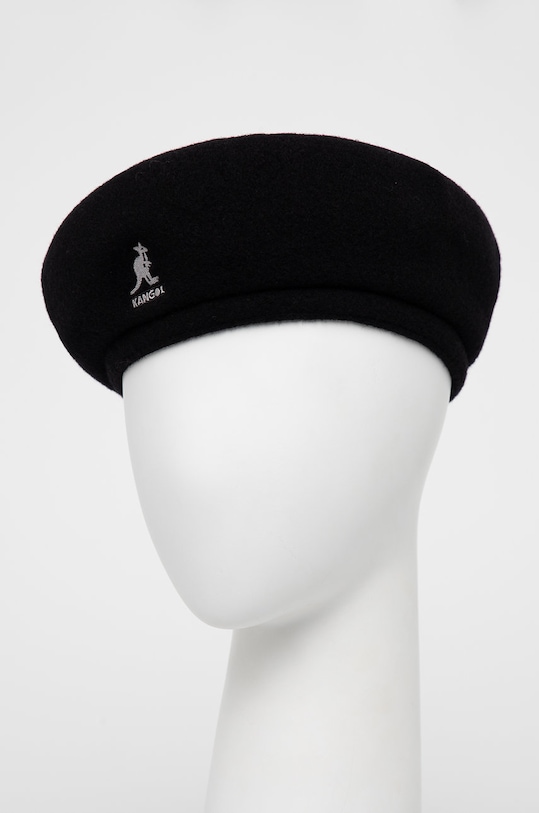 Baretka Kangol vlna čierna K3107ST.BK001