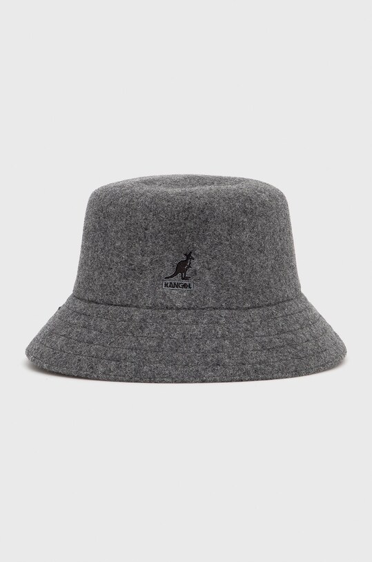 Kangol pălărie de lână lana gri K3191ST.FL034