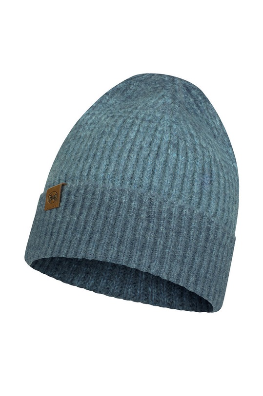 Buff Czapka z domieszką wełny niebieski 123514.788