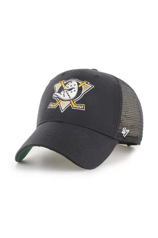 47 brand czapka z daszkiem NHL Anaheim Ducks aplikacja czarny H.BRANS25CTP.BKC
