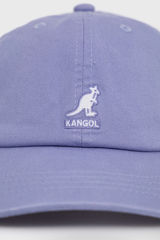 Хлопковая кепка Kangol K5165HT.IL525 фиолетовой AA00