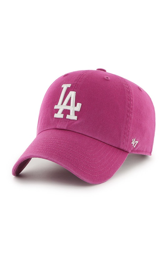 47 brand czapka Los Angeles Dodgers aplikacja różowy B.NLRGW12GWS.OH