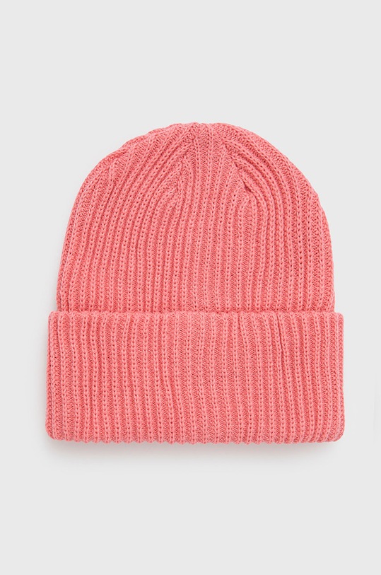 Čepice Pieces hrubá růžová 17098381.Strawberry