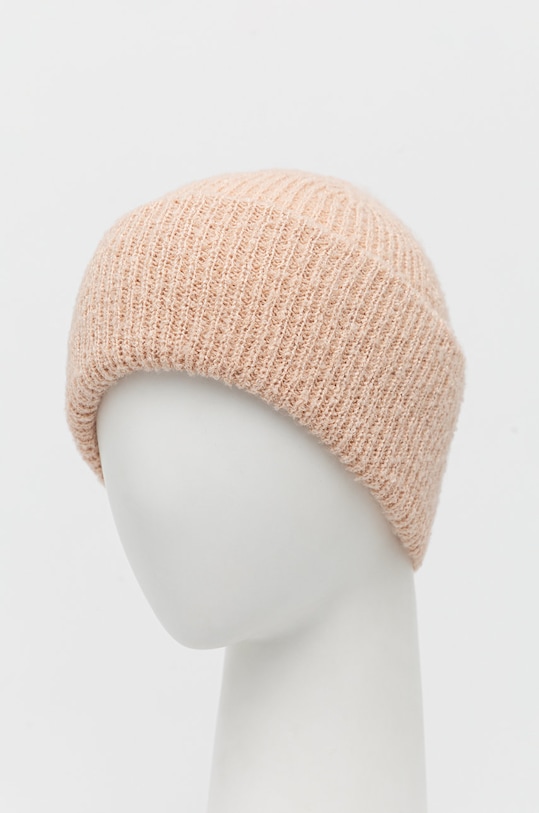 Pieces czapka 17114859.CameoRose beżowy AA00