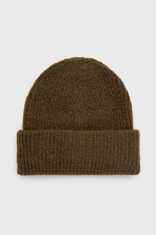 Čepice Pieces hrubá zelená 17126874.Swamp