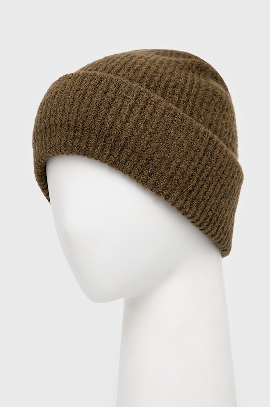 Čepice Pieces 17126874.Swamp zelená AA00