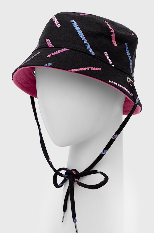 Oboustranný klobouk Karl Lagerfeld další vícebarevná 225W3408
