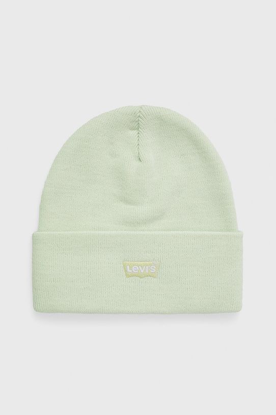 Levi's căciulă uni verde D5459.0008