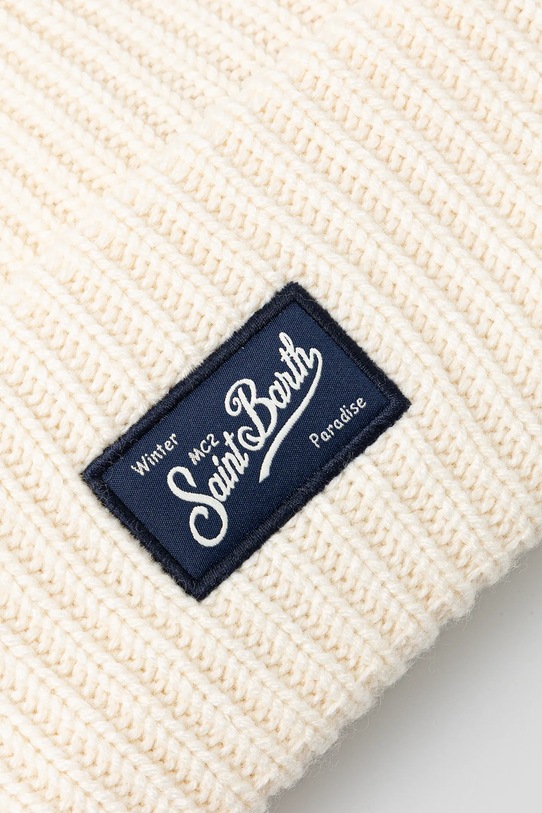 Doplnky Čiapka s prímesou vlny MC2 Saint Barth BRR0003 béžová