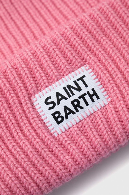 Doplnky Čiapka s prímesou vlny MC2 Saint Barth BRR0003 ružová