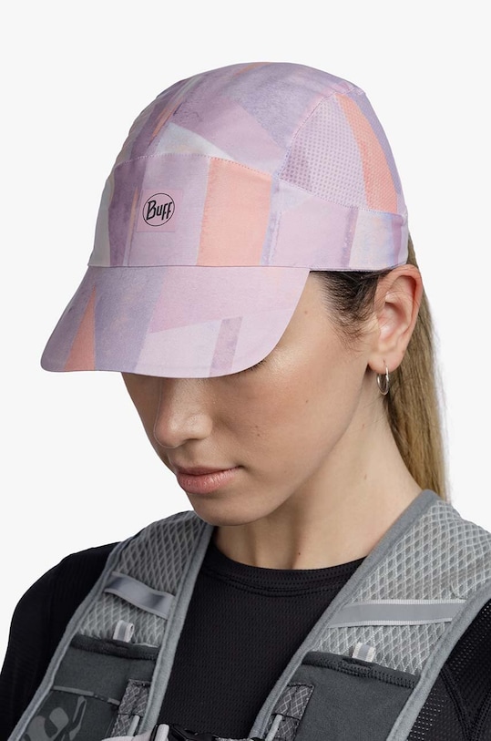 Buff czapka z daszkiem fioletowy 131290.607