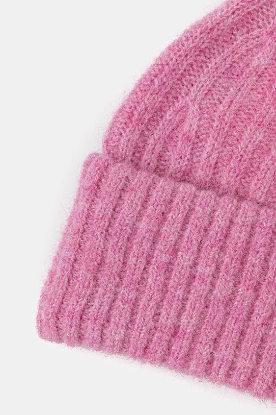 Accesorii American Vintage căciulă din amestec de lână Bonnet EAST22A roz