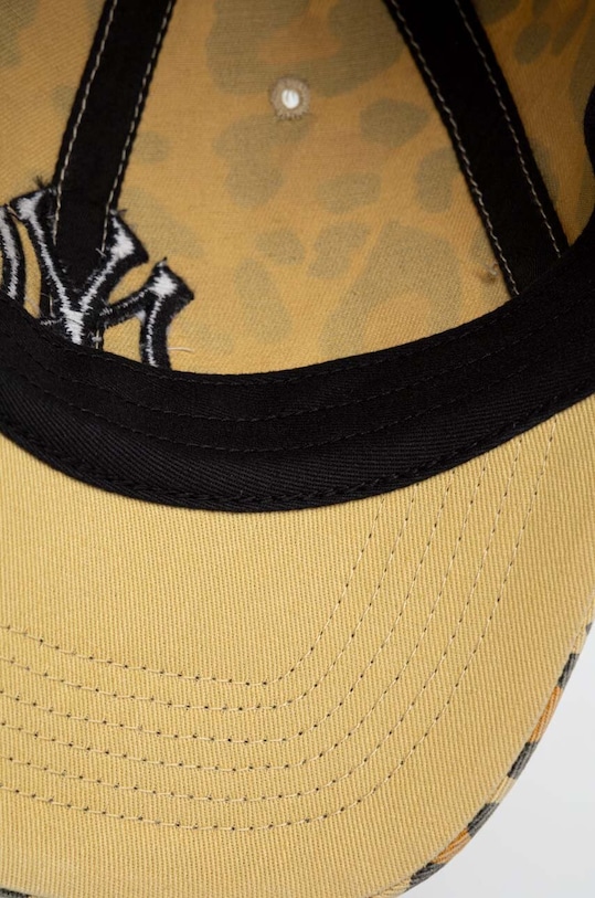 Αξεσουάρ Βαμβακερό καπέλο του μπέιζμπολ 47 brand MLB New York Yankees B.BGHER17GWS.LGB μπεζ