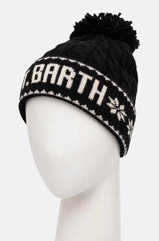 Μάλλινο σκουφί MC2 Saint Barth WILH005 μαύρο AA00