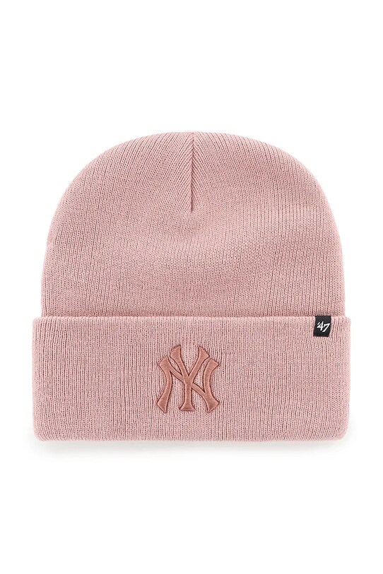 47 brand berretto MLB New York Yankees medio spessore rosa B.HYMKR17ACE.L0