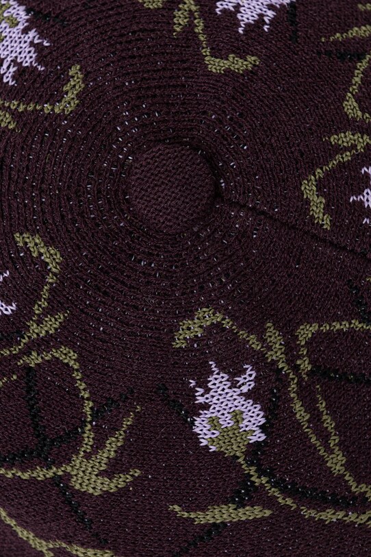 Берет с примесью шерсти Kangol TAPESTRY JAX бордо K3712.DF554