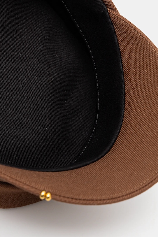 Čiapka so šiltom Ruslan Baginskiy KPC09.CA.PRS.SIRB hnedá
