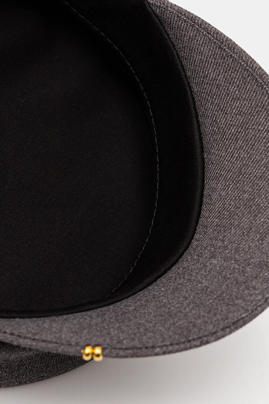 Čiapka so šiltom Ruslan Baginskiy KPC030.CA.PRS.SIRB sivá