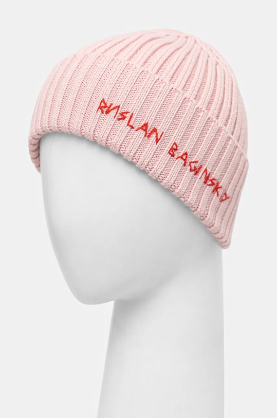Accesorii Ruslan Baginskiy caciula de lana BN039/034.MWA.RU roz
