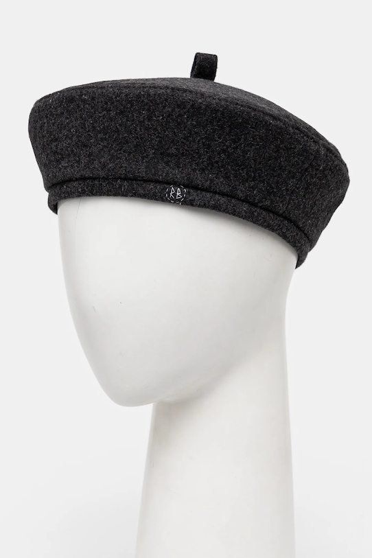 Ruslan Baginskiy beret wełniany BRT030.WP.PT szary AA00