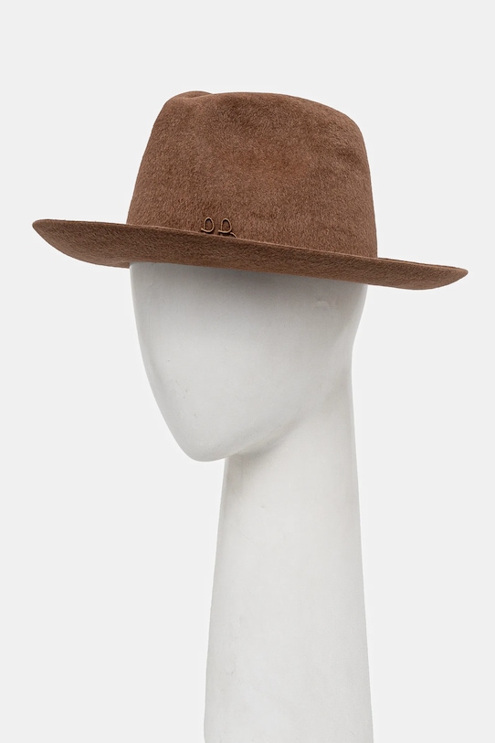 Ruslan Baginskiy kapelusz FDR037.F.WRB.7P brązowy AA00