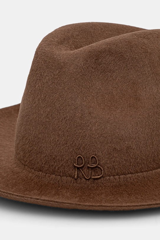 Ruslan Baginskiy kapelusz brązowy FDR037.F.WRB.7P