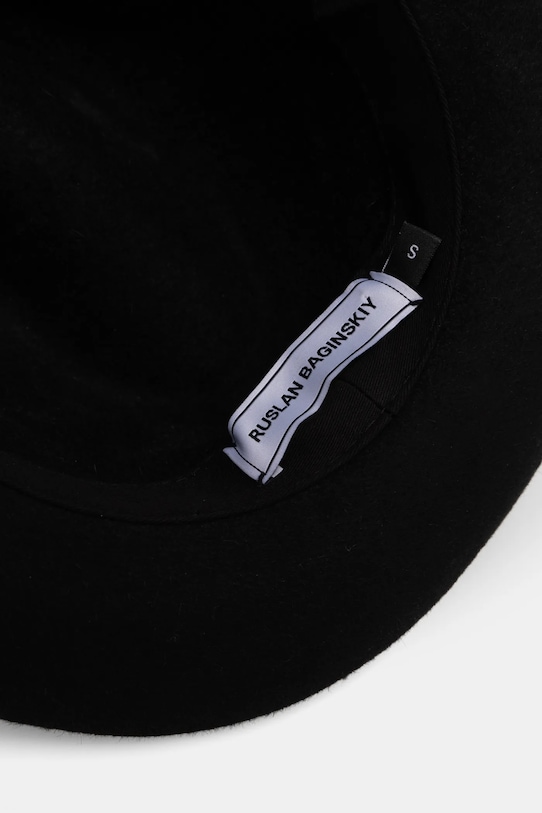 Ruslan Baginskiy palarie negru FDR033.F.WRB.7P