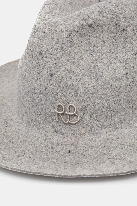 Accesorii Ruslan Baginskiy palarie de lana FDR031.W.WRB gri