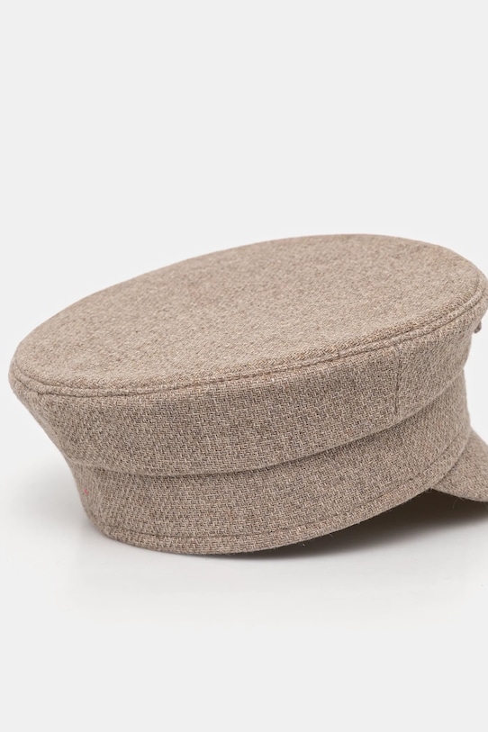 Вълнен каскет Ruslan Baginskiy бежов KPC032.WA.WRB