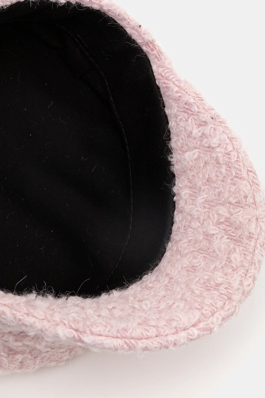 Vlněná čepice Ruslan Baginskiy KPC039.WA.BUK.WPNS.WRB růžová