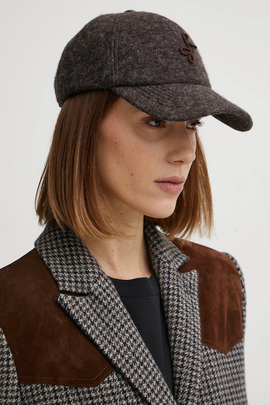 Ruslan Baginskiy sapca altele maro BSB09.A.PWRB