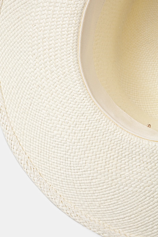 Klobouk Ruslan Baginskiy Gambler Hat GMB035.STR.PRS.CHA bílá