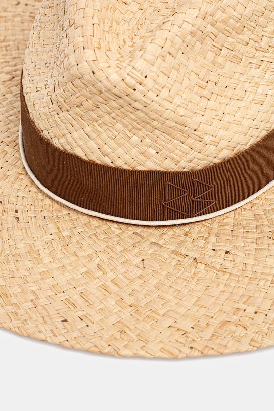 Akcesoria Ruslan Baginskiy kapelusz 0 FDR036/09.STR.CHA beżowy