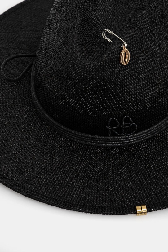 Ruslan Baginskiy pălărie Fedora Hat negru FDR033.SZL.PRS.CHA.SRB