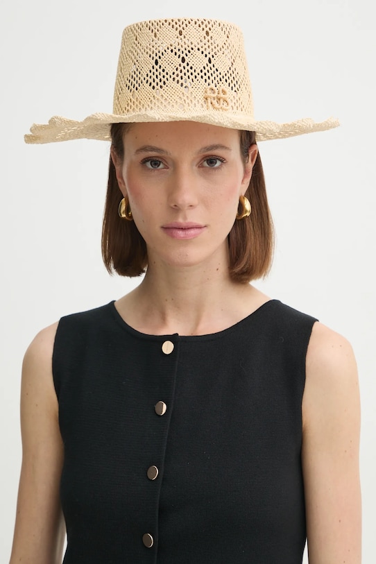 Šešir Ruslan Baginskiy ostalo bež HT036.STR.DRK.SRB