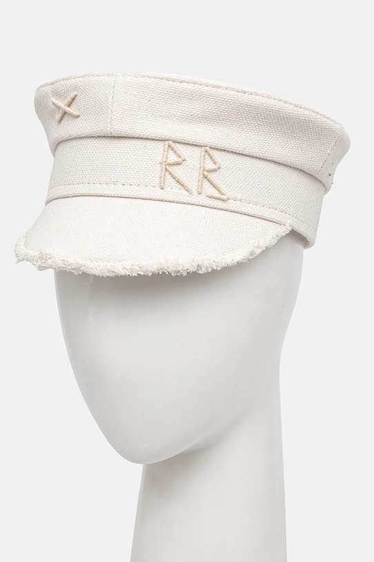 Bavlnená baretka Ruslan Baginskiy KPC035.C.BHR.NSNR béžová AA00