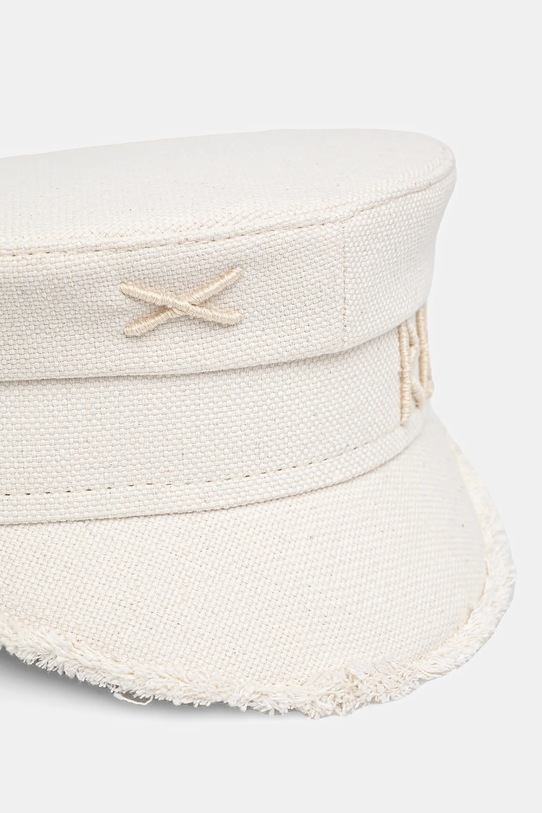 Bavlnená baretka Ruslan Baginskiy béžová KPC035.C.BHR.NSNR