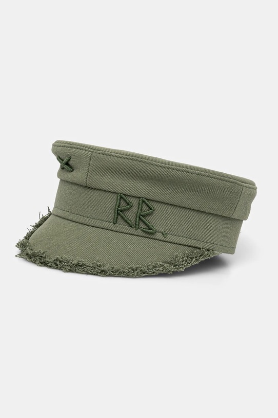 Bavlněná čepice Ruslan Baginskiy KPC070.C.BHR zelená AA00