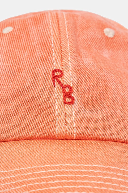 Accesorii Ruslan Baginskiy șapcă de baseball din bumbac 0 BSB004.C.TYD portocaliu