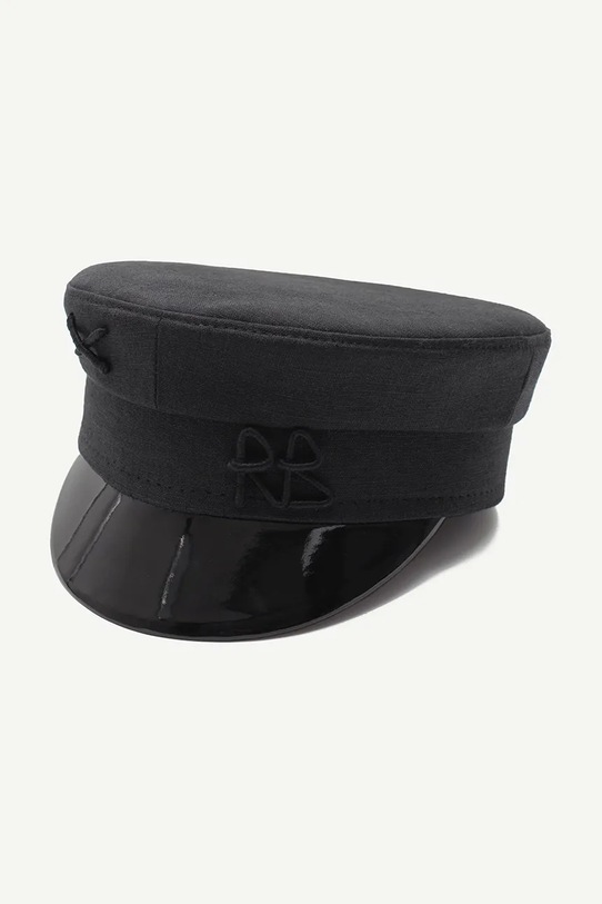 Ruslan Baginskiy kaszkiet KPC033.LN.WRB czarny AA00